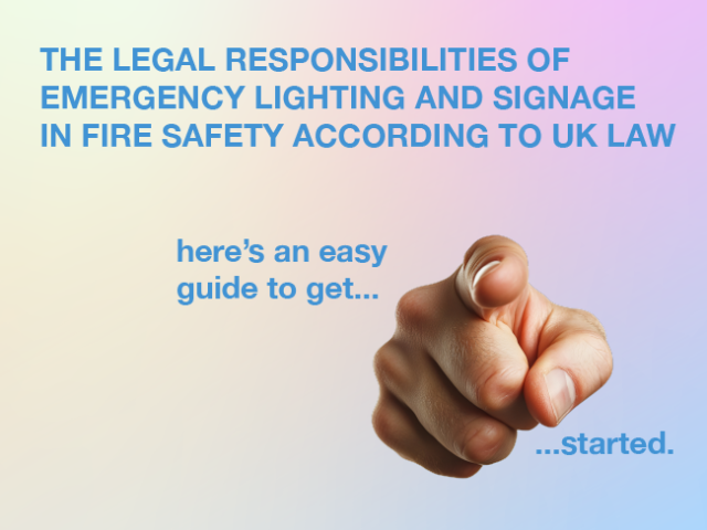 Emergency Lighting & Signage Title Card (Demo)